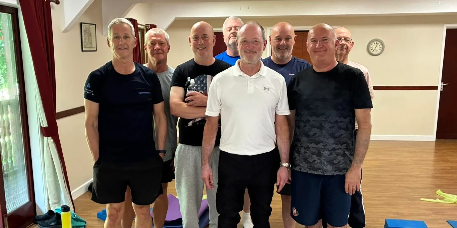 Men Only Pilates class